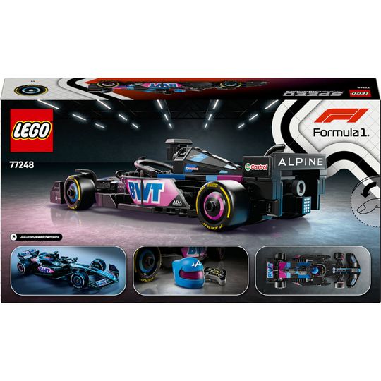 Lego Speed Champions 77248 - Auto da Corsa BWT Alpine F1 Team A524 - LEGO