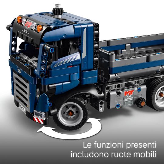 Lego Technic 42203 - Autocarro con Cassone Ribaltabile - LEGO