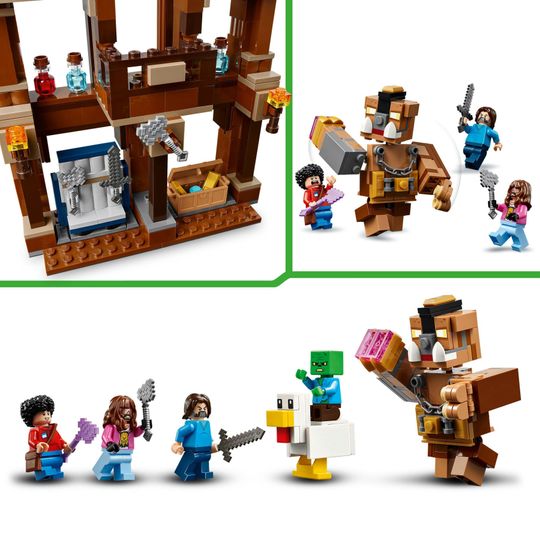 Lego Minecraft 21272 - Magione della Foresta: Ring di Combattimento - LEGO