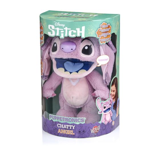 Peluche Angel Interattivo Disney 30 cm - Disney Stitch