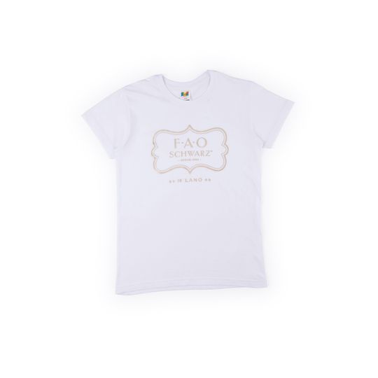 T-shirt FAO Schwarz Kids bianca - FAO Schwarz
