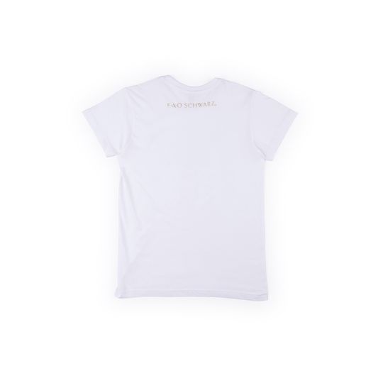 T-shirt FAO Schwarz Kids bianca - FAO Schwarz