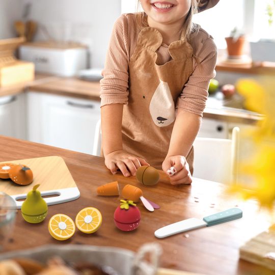 Tagliere con Frutta e Verdura - Speedy Monkey