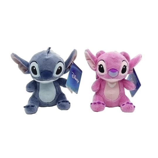 Peluche singolo assortito in modelli Stitch e Angel Mini 20 cm - Disney Stitch