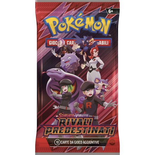 Busta singola assortita Scarlatto e Violetto, Rivali Predestinati - Pokémon