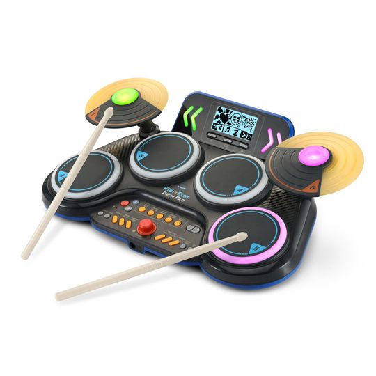 Kidi DJ Drums, Batteria elettronica educativa bambini - VTech