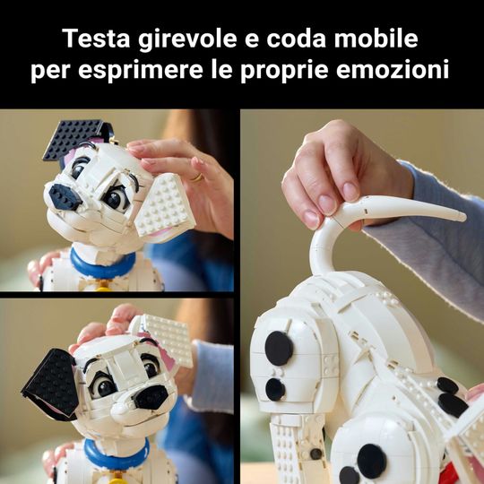 LEGO Disney 43269 Cucciolo 101: Kit modellismo personalizzabile - LEGO