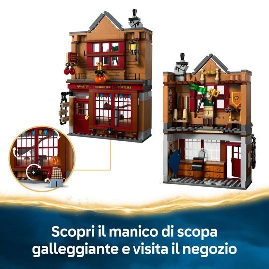 LEGO Harry Potter 76452 Quidditch: accessori & gelateria, negozi - Harry Potter, LEGO