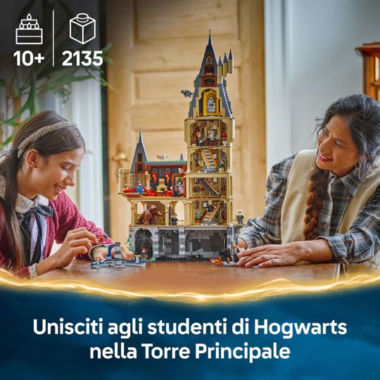 LEGO Harry Potter 76454 Hogwarts: Torre scalinata, modulare - Harry Potter, LEGO