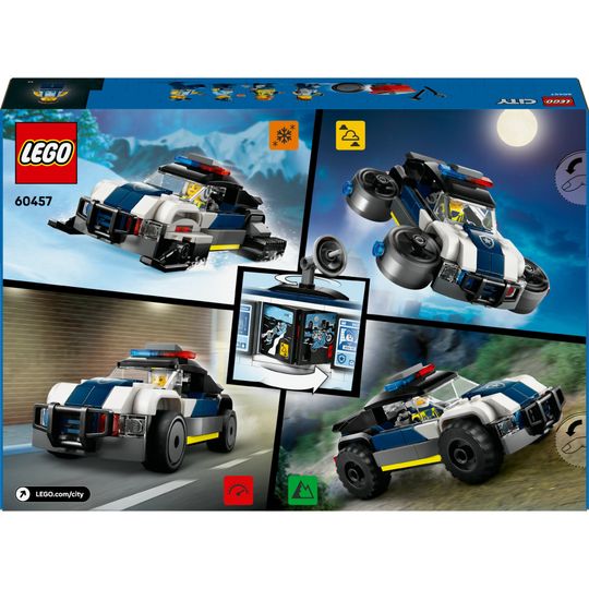 LEGO City 60457 Officina auto polizia: modulare, 4 minifigure - LEGO