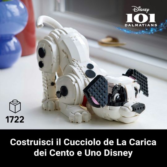 LEGO Disney 43269 Cucciolo 101: Kit modellismo personalizzabile - LEGO