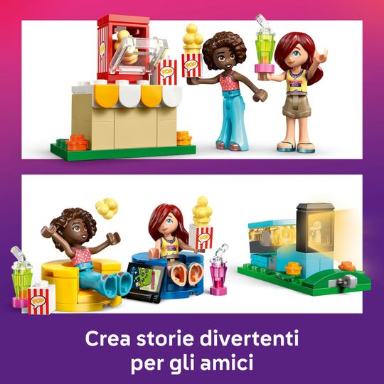 LEGO Friends 42642 Movie Night Amicizia: 2 Mini Bamboline - LEGO