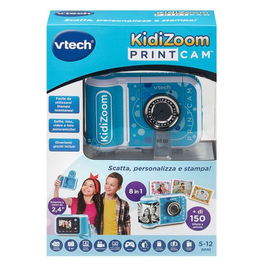 Kidizoom PrintCam, Fotocamera con stampa istantanea - VTech