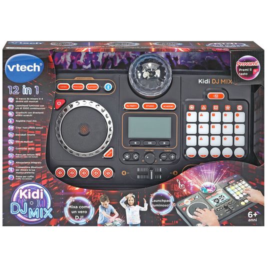 Kidi DJ Mix, Console musicale per bambini DJ e mix - VTech