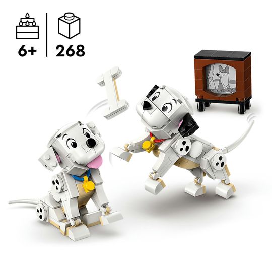 LEGO Disney Oceania 43271 Pongo e Peggy, La carica dei 101 - LEGO