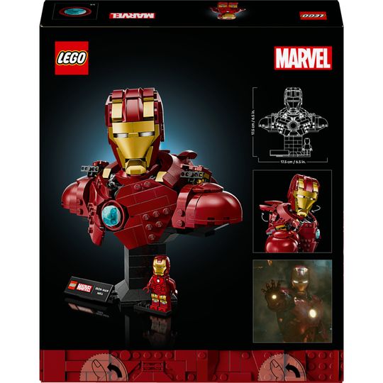 LEGO Marvel 76327 Busto di Iron Man MK4 - LEGO, Marvel
