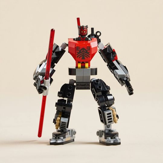 LEGO Star Wars 75411 Mech Darth Maul: action figure, spada laser - LEGO, Star Wars