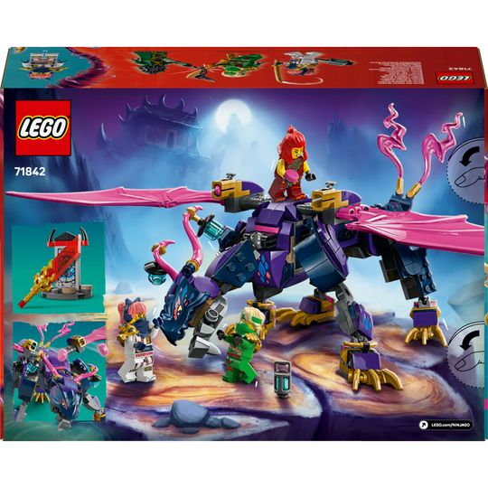 LEGO Ninjago 71842 Rontu Drago Maestro: snodabile, 3 minifigure - LEGO
