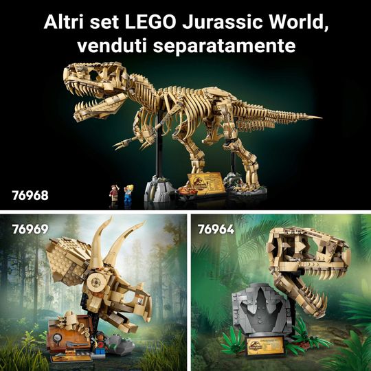 LEGO Jurassic World 76968 Fossili Tirannosauro - Jurassic World, LEGO
