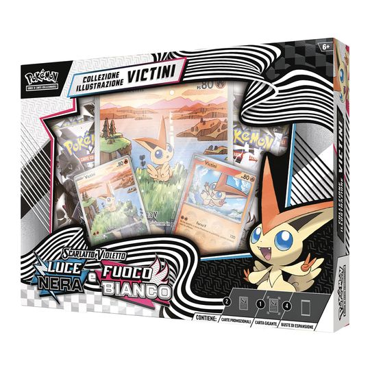 Pokémon Collezione Illustrazione Victini, Unima - Pokémon
