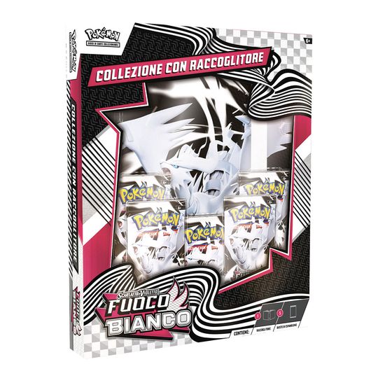 Collezione Con Raccoglitore Scarlatto e Violetto, Fuoco Bianco - Pokémon