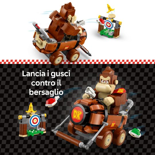 LEGO Super Mario 72033 Mario Kart: Donkey Kong e Maxibarile Dk - LEGO, Super Mario