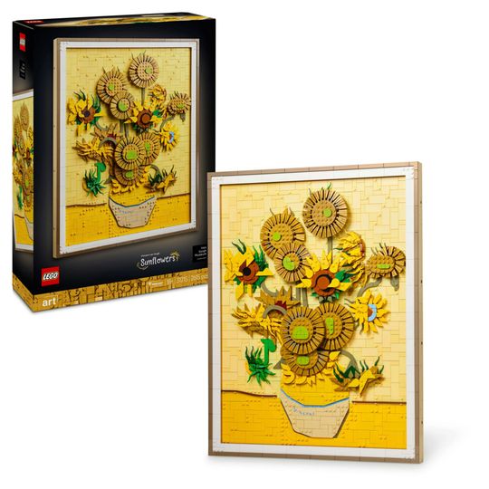 LEGO Art 31215 Van Gogh Girasoli Quadro 3D Da Costruire, da collezione - LEGO
