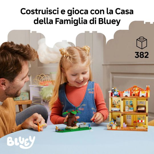 LEGO 11203 Bluey Casa con Giardino e 4 Minifigure - LEGO