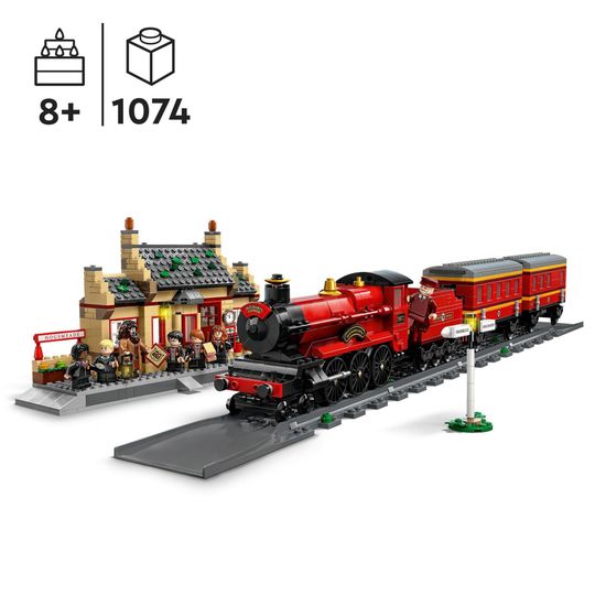 LEGO Harry Potter 76423 Espresso Per Hogwarts e Stazione di Hogsmeade con Treno - Harry Potter, LEGO