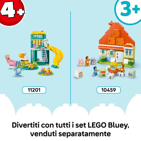 LEGO 10458 Duplo Gelateria Bluey con Macchina e 2 Figure - LEGO