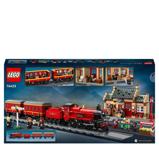 LEGO Harry Potter 76423 Espresso Per Hogwarts e Stazione di Hogsmeade con Treno - Harry Potter, LEGO
