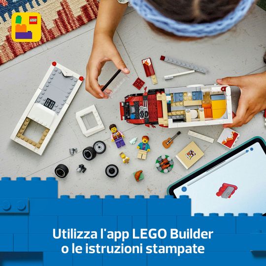 LEGO City 60454 Camper Van Delle Vacanze D’Avventura - LEGO