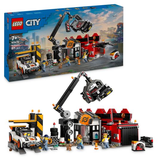 LEGO City 60472 Sfasciacarrozze con Auto - LEGO