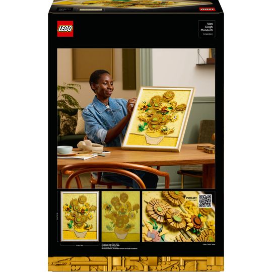 LEGO Art 31215 Van Gogh Girasoli Quadro 3D Da Costruire, da collezione - LEGO