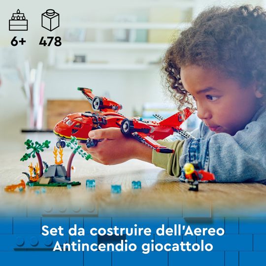 LEGO City 60413 Aereo Antincendio - LEGO