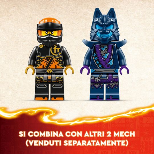 LEGO Ninjago 71806 Mech Elemento di Terra di Cole - LEGO