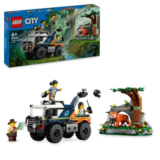 LEGO City 60426 Fuoristrada Dell’Esploratore Della Giungla - LEGO