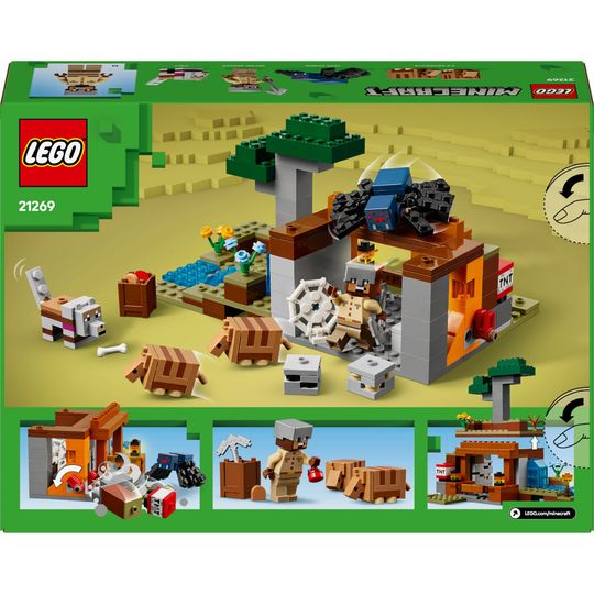 LEGO Minecraft 21269 Spedizione Nella Miniera Dell’Armadillo - LEGO, Minecraft