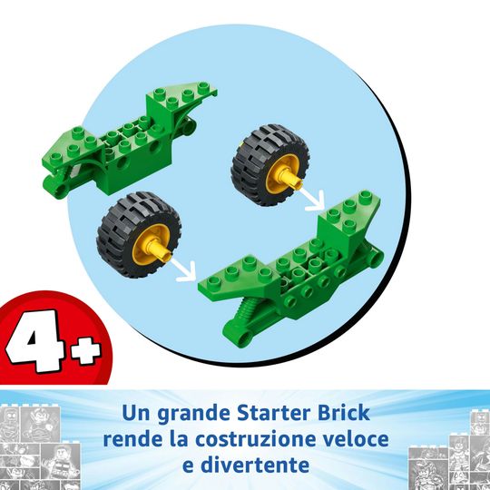 LEGO Spidey e I Suoi Fantastici Amici 11198 Inseguimento Sui Dino-Veicoli di Spin Ed Electro - LEGO, Marvel