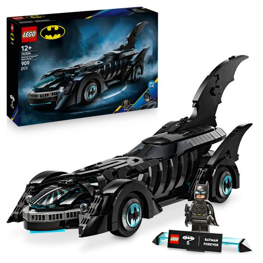 LEGO DC 76304 Batmobile Batman Forever con Minifigure 12+ - DC Comics, LEGO