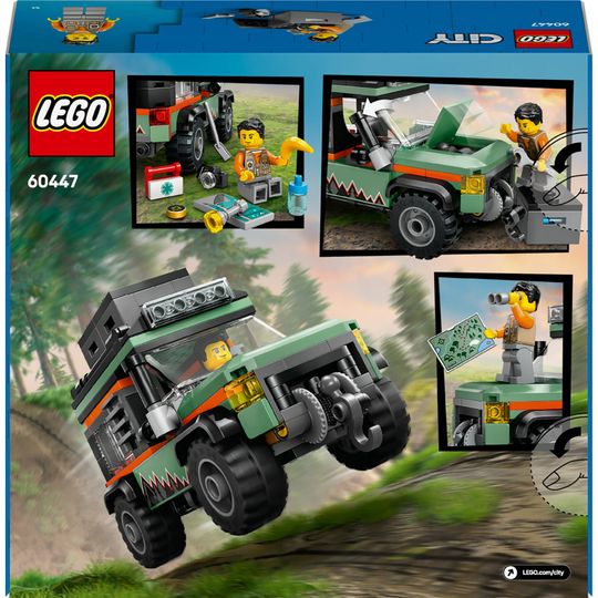 LEGO City 60447 Fuoristrada di Montagna 4X4 - LEGO