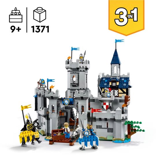 LEGO Creator 31168 Castello Medievale 3 in 1 Trasformabile - LEGO