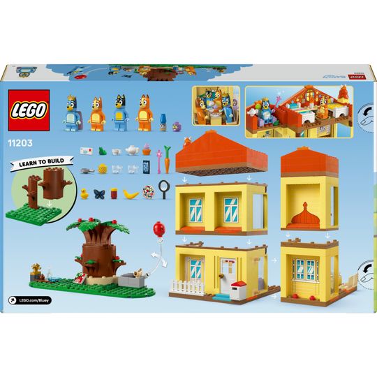 LEGO 11203 Bluey Casa con Giardino e 4 Minifigure - LEGO