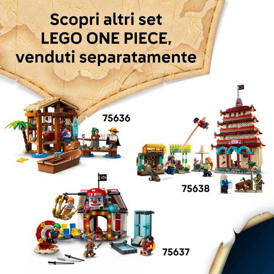 LEGO One Piece 75639 La Nave Pirata Going Merry - One Piece, LEGO