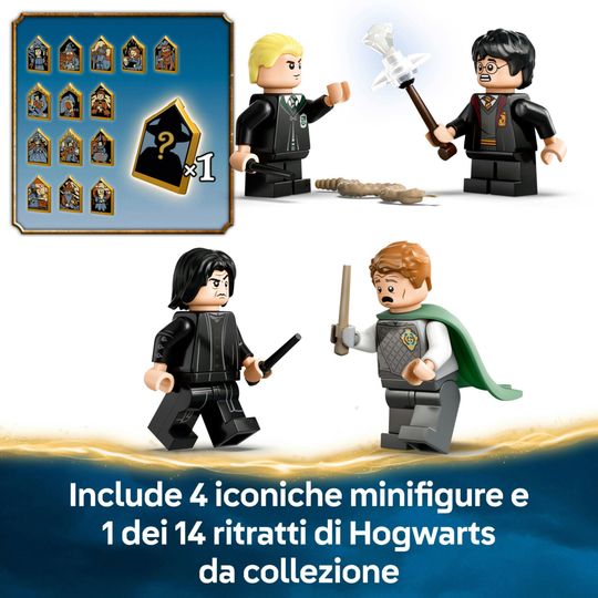 LEGO Harry Potter 76441 Duellanti Hogwarts Castello con 4 Minifigure - Harry Potter, LEGO