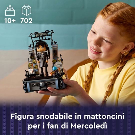LEGO Wednesday 76780 Personaggio di Mercoledì Addams - LEGO
