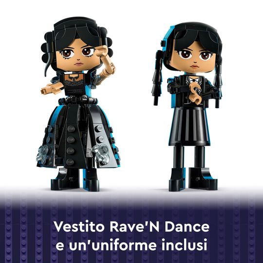 LEGO Wednesday 76780 Personaggio di Mercoledì Addams - LEGO