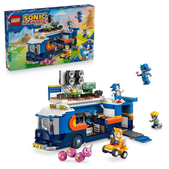 LEGO Sonic 77006 Camion di Comando con 5 Personaggi Interattivi - LEGO, Sonic