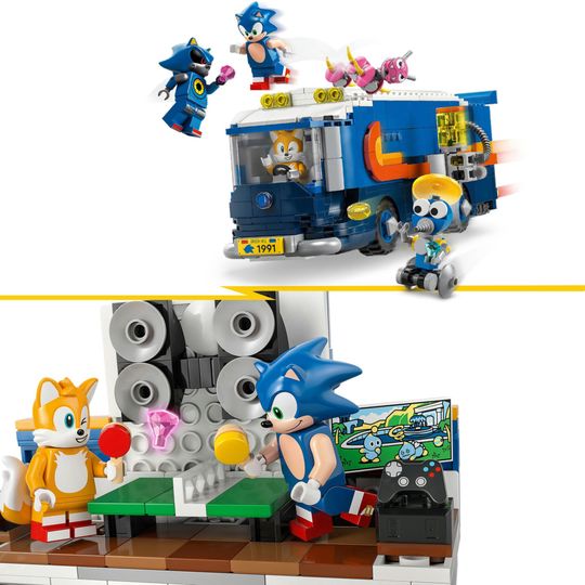 LEGO Sonic 77006 Camion di Comando con 5 Personaggi Interattivi - LEGO, Sonic