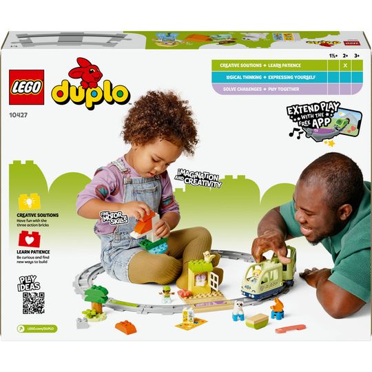 LEGO Duplo 10427 Treno D’Avventura Interattivo con Mattoncini Multifunzione - LEGO